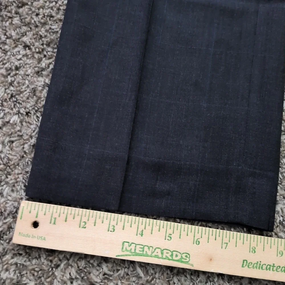 Banana Republic Modern Slim Fit Dress Pants Mens‎ 38x34 Blue Wool - Grid Pattern